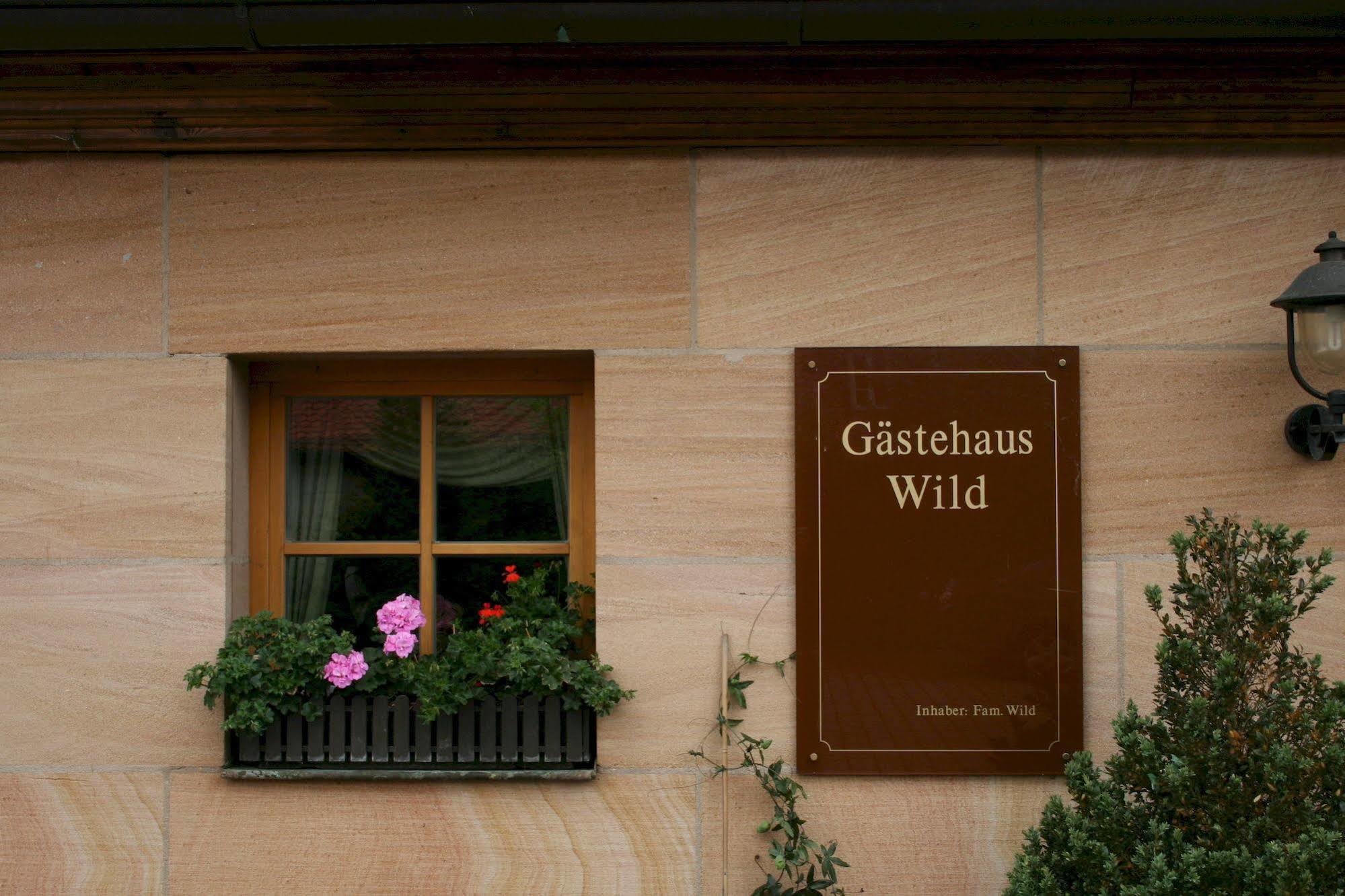 Gästehaus Wild Oberasbach Exterior foto